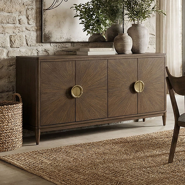 Clarksburg Server - Walnut