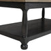Neue Mills Rect Cocktail Table - Weathered Black/Brown