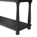 Neue Mills Sofa Table - Weathered Black/Brown