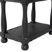 Neue Mills Chairside Table - Weathered Black/Brown