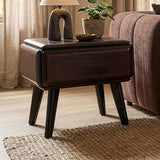 Dosal End Table - Rich Walnut