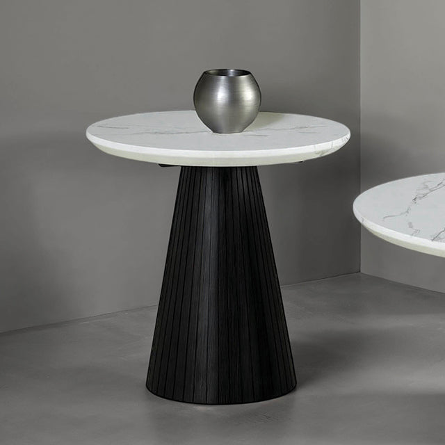 Sindal Round End Table - Black