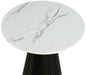 Sindal Round End Table - Black