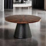 Surdal Round Coffe Table - Black
