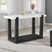 Sundbry Sofa Table - Black/White