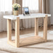 Sundbry Sofa Table - White/Natural