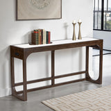 Vellara Sofa Table - Dark Walnut