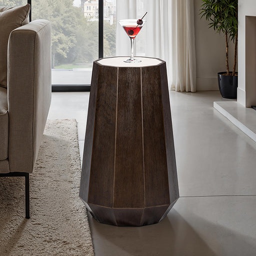 Vellara Martini Table - Dark Walnut