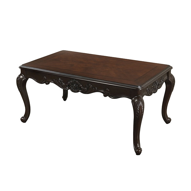 Palencia Coffee Table - Dark Cherry