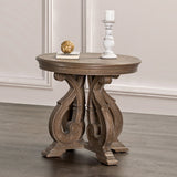 Giordani End Table - Weathered Oak