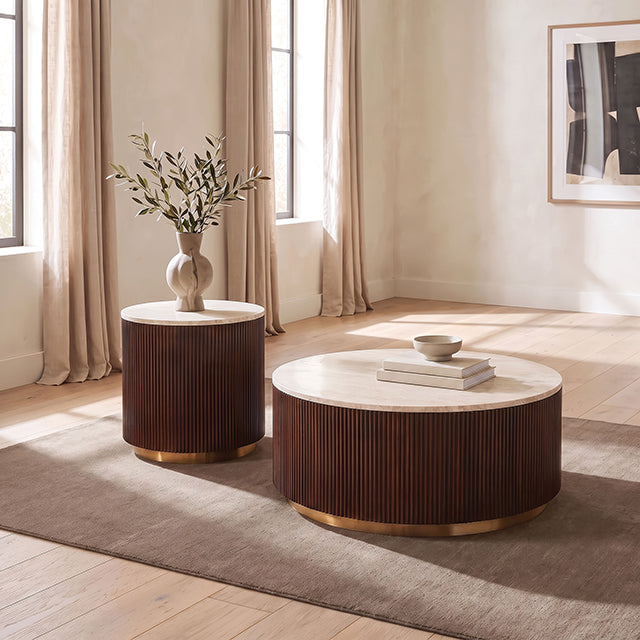 Virden Round Cocktail Table