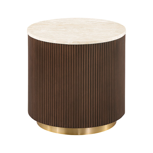 Virden Round End Table