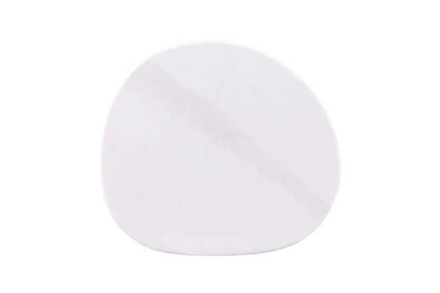 Northwich Side Table - White/Matte Gold