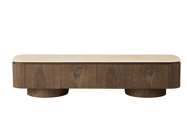 Kyros TV Stand - Walnut