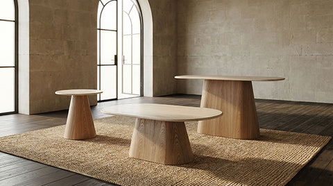 Mesa de sofá Odierno - natural