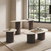 Nikos Sofa Table - Dark Walnut