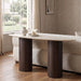 Nikos Sofa Table - Dark Walnut