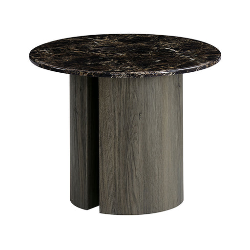 Latona End Table - Dark Gray