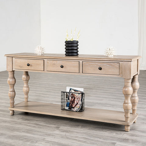 Mesa de sofá Chesapeake - lavado claro blanco