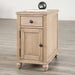 Chesapeake Chairside Table - Light White Wash