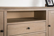 Chesapeake 72" TV Stand - Light White Wash