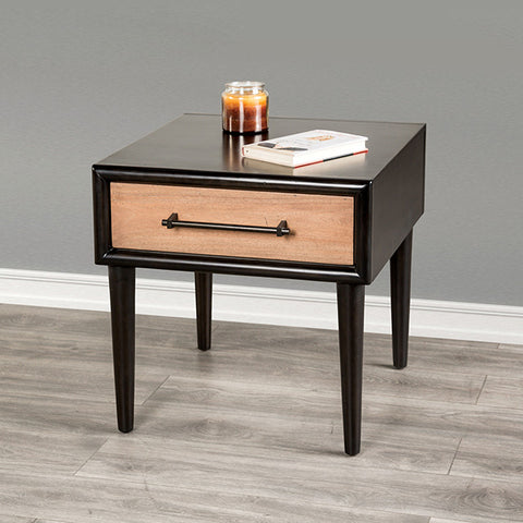 Mesa auxiliar Lakeside - lavado claro blanco