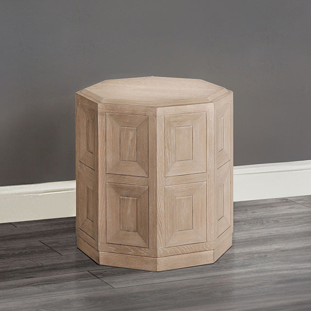 Hatton Cross End Table - Tawny