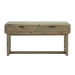 Solenne Arc Console Table - Knotty Grained Oak