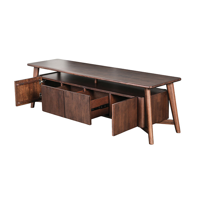 Dosal TV Console - Rich Walnut