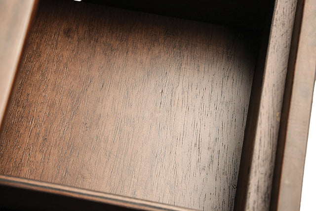 Dosal TV Console - Rich Walnut