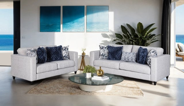 Harlow Reversible Chaise Sectional - Light Gray