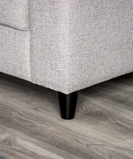 Harlow Reversible Chaise Sectional - Light Gray