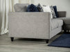 Harlow Reversible Chaise Sectional - Light Gray