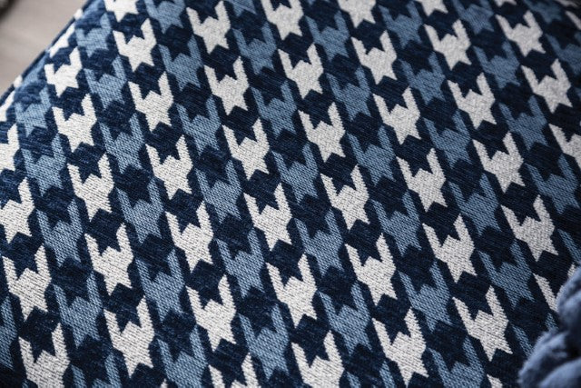 Colindale Ottoman - Gray/Blue