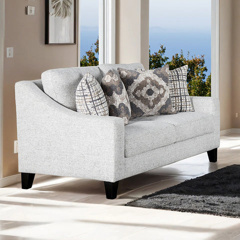 Loveseat Turnham - negro/blanco