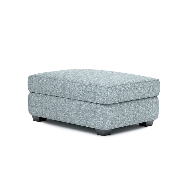 Queensbury Ottoman - Teal