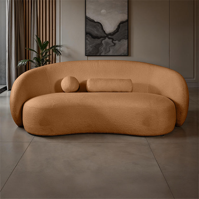 Brevik Sofa - Terracotta Brown
