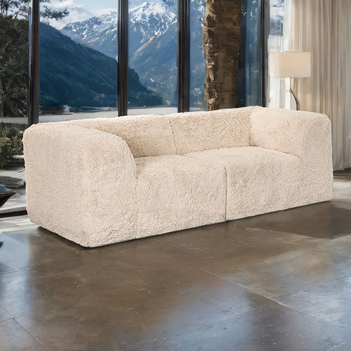 Nappi Loveseat (Compressed Foam) - Sand
