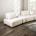 Stavanger Curved 3-Seater - Beige