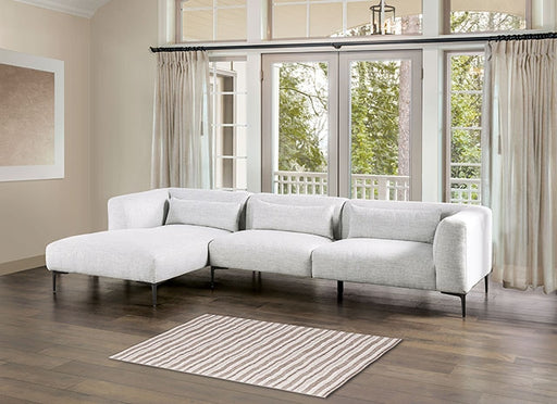 Paderborn Sectional, Left Chaise - Light Gray
