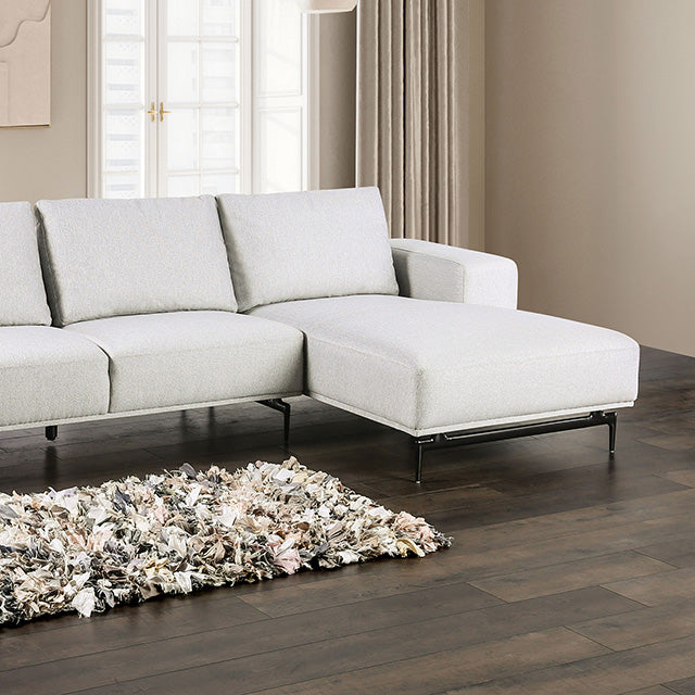 Baerum Sectional, Right Chaise - Light Gray
