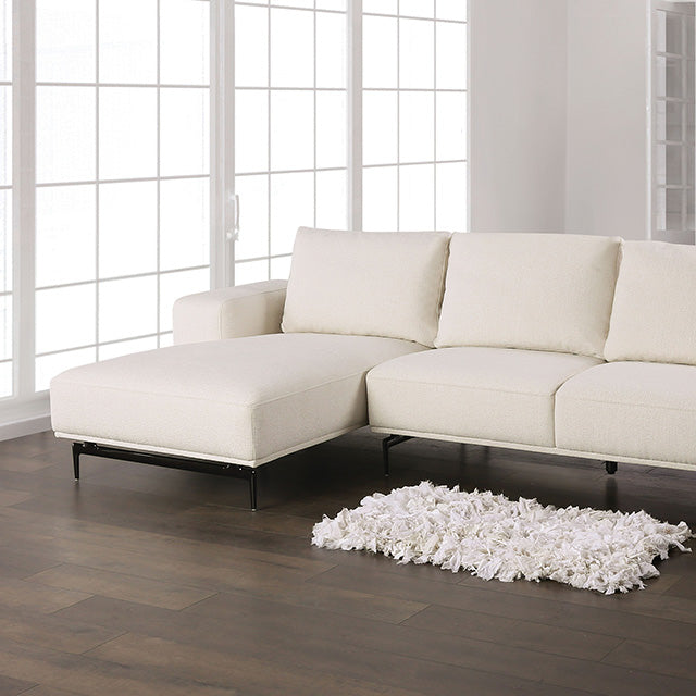 Baerum Sectional, Left Chaise - Linen White
