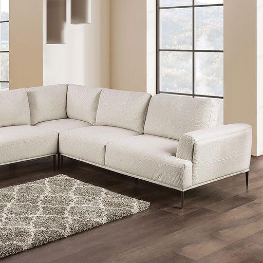 Gladbach Large L-Sectional - Beige