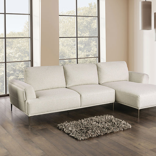 Gladbach Sectional, Right Chaise - Beige