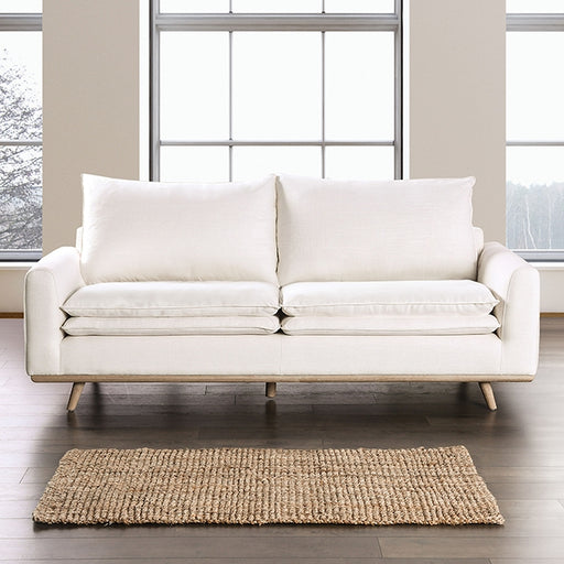 Monthey Sofa - Oak/Linen White