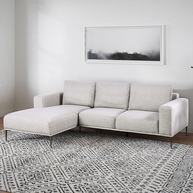 Forde Sectional, Left Chaise - Gray