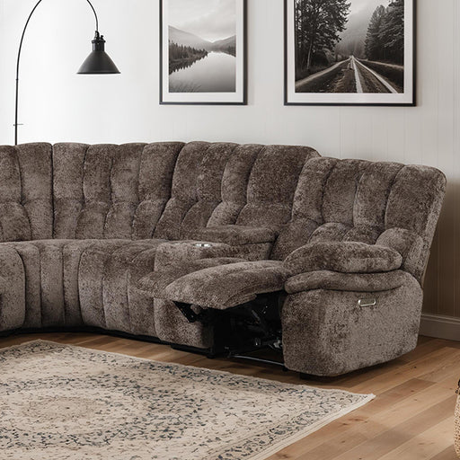 Hieronymus Power Sectional - Dark Brown