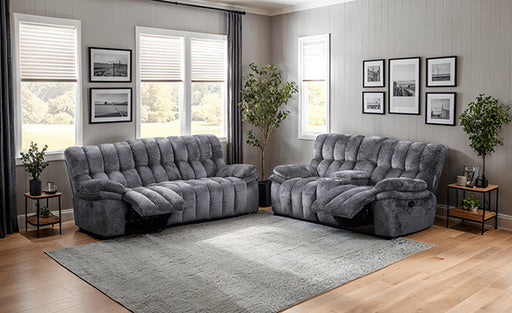 Hieronymus Manual Glider Recliner - Dark Gray