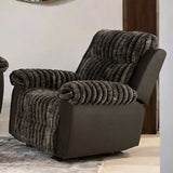 Dionysus Manual Glider Recliner - Brown