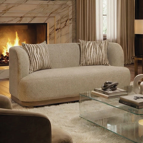 Sarabi Loveseat - Light Brown